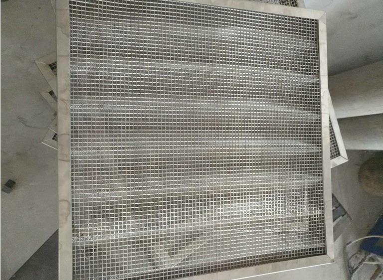空调通风机口金属网片过滤网板式空气过滤网